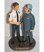 1999 PINKERTON DETECTIVE AGENCY 150th Anniversary 10&quot; Resin Statue Figurine - £16.99 GBP