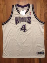 BNWT Authentic 2002 Reebok Sacramento Kings Chris Webber Home White Jers... - $699.99