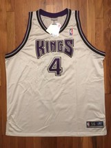 BNWT Authentic 2002 Reebok Sacramento Kings Chris Webber Home White Jersey 56 - $699.99