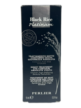 Perlier Black Rice Platinum Night Treatment Eye Contour Absolute Youth .50 fl oz - £19.04 GBP