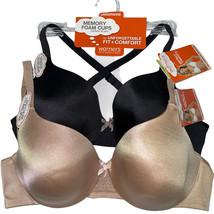 Warner&#39;s Bra Underwire Convertible Full Coverage Perfect Memory Foam Cup... - £23.96 GBP