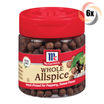 6x Shakers McCormick Whole Allspice Seasoning | .75oz | Peppery Sweet Flavor - £29.80 GBP