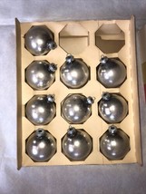 Shiny Brite USA and Poland 46 ornaments in 4 boxes lot Christmas gold silver - £47.62 GBP