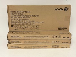 4 OEM Xerox WC7655,7665,7675,C550,560,C60,C70 Waste Toner Containers 008... - $115.00