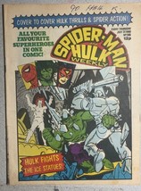 SPIDER-MAN &amp; Hulk Weekly #386 (1980) Marvel Comics Uk Spider-Woman She-Hulk FN- - £11.66 GBP