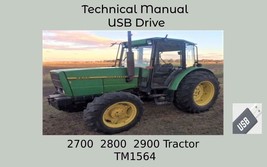 John Deere 2700  2800  2900 Tractor Service Repair Technical Manual TM1564 - £14.15 GBP+