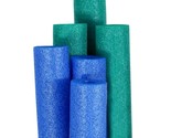 Pool Mate Premium Extra-Large Swimming Pool Noodles, Blue and Teal 6-Pac... - £78.44 GBP