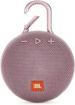 Clip 3 Dusty Pink Waterproof Durable Portable Bluetooth Speaker Up to 10 Hours o - £81.55 GBP