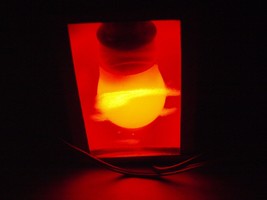 VINTAGE SOVIET USSR RUSSIAN DARKROOM DEVELOPING SAFELIGHT RED METAL LAMP - £14.94 GBP