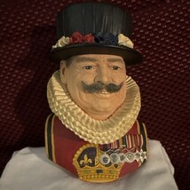 Vintage Bossons Beefeater ChalkWare Head Yeoman Of The Guard 1966 Excellent - $537.69 MXN