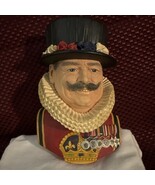Vintage Bossons Beefeater ChalkWare Head Yeoman Of The Guard 1966 Excellent - $29.15