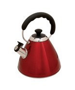 Mr Coffee Hartleton Whislting Tea Kettle, 2-Quart, Red - $34.17 CAD