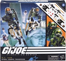 G.I. Joe Classified 6 Inch Action Figure 2-Pack - Steel Corps Troopers IN STOCK - £66.85 GBP