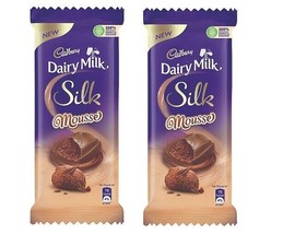 2 x Cadbury Dairy Milk Silk Mousse Chocolate Bar, 116 g | free shipping - £20.85 GBP