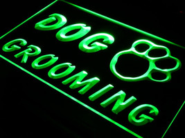 Dog Grooming Pet Shop Illuminated Led Neon Sign Home Decor, Lights Décor... - $25.99+