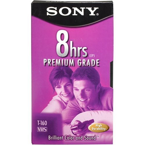 Sony T-160 VHS Video Cassette (Single) - $5.93