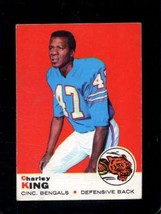 1969 Topps #79 Charley King Vg+ Bengals Nicely Centered *X71983 - $3.43