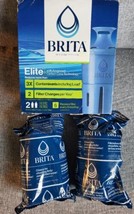 2 PACK Brita Elite Water Replacement Filters for Brita Pitchers-Dispensers - £20.04 GBP