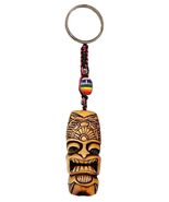 Tiki Keychain – Handmade Resin Key Ring, Tropical Hawaiian Gift for Him ... - $19.71