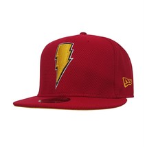 Shazam Symbol 59Fifty Fitted Hat Red - £37.09 GBP