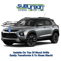 FITS 2021-2023 Chevrolet Trailblazer LS / LT Gloss Black Grille Insert G... - $159.99