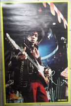 Jimi Hendrix Large 1979 Poster Printed Holland VG #332 Posterel Decor 35... - $89.95