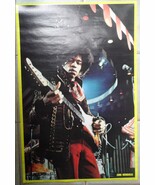 Jimi Hendrix Large 1979 Poster Printed Holland VG #332 Posterel Decor 35... - $89.95