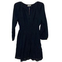 Universal Thread Black Eyelet Lace Mini Dress Womens Size Small NEW - $19.00
