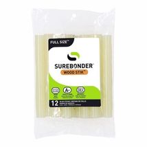 Surebonder Wood Stik 0.44 in. D X 4 in. L Glue Sticks White 12 pk - $8.95