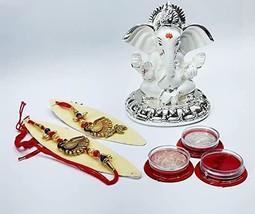 Asravik-Beautiful Peacock Rakhi Combo Set for Bhaiya and Lumba for Bhabhi with R - £22.28 GBP
