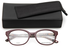 New Banana Republic Kyna Lhf Burgundy Eyeglasses Glasses 51-17-135 B37mm - £57.39 GBP