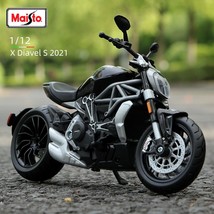 Maisto 1:12 Ducati X Diacel S 2021 Motorcycle Model Static Die Cast s Collectibl - £18.41 GBP