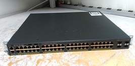 Cisco Catalyst WS-C2960X-48LPS-L 48 Port PoE+ 370W Gigabit Ethernet Switch  - $59.40