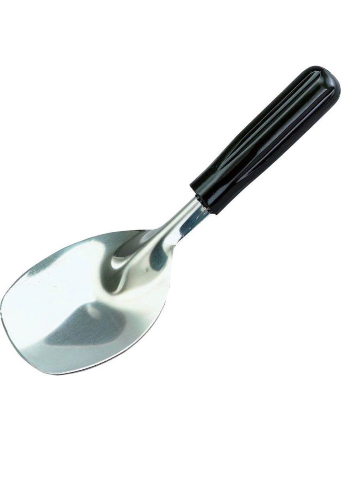 Ice Cream, Spade, Stainless Steel, with Black Plastic Handle - £5.33 GBP