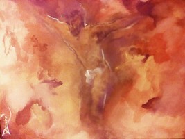 ORIGINAL ACEO Jesus Religous Art 3 -: rdoward fine art - £4.63 GBP