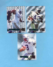 1995 Fleer Metal Seattle Seahawks Silver Flashers - £2.39 GBP