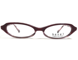 Bevel Petite Eyeglasses Frames 3555 COL.RPM Red Pink Round Cat Eye 49-16-135 - £103.07 GBP
