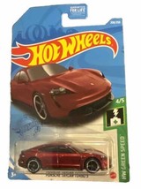 2021 Hot Wheels HW Green Speed #4/5 Porsche Taycan Turbo S - Red 208/250 - £5.32 GBP