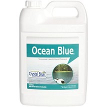 Sanco Industries Crystal Blue Ocean Blue Pond Dye - Aqua Blue Color - 1 Gallon - £40.05 GBP