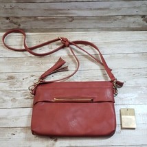 Francesca&#39;s Burnt Red Shoulder Bag / Purse - New with Tags - $16.99