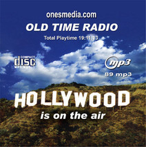 Hollywood Is On The Air Old Time Radio - CD-ROM - 89 mp3 - £5.06 GBP