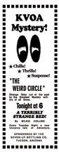 The Weird Circle (1943-1947)  Old Time Radio Horror &amp; Mystery - CD-ROM 78 mp3 - £5.06 GBP