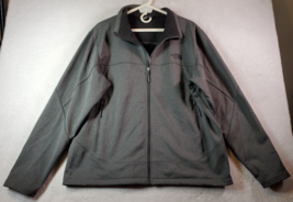 The North Face Jacket Men XL Gray 100% Polyester Long Sleeve Pockets Full Zipper - £21.37 GBP