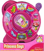 Fisher-Price Mattel 2007 See &#39;n Say Princess Says Pink Talking Toy - £36.60 GBP