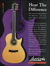 Larrivee Model C-09 acoustic guitar 1999 ad 8 x 11 advertisement print - £3.34 GBP