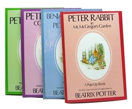 Peter Rabbit Pop-up Books (4 Book Set) [Hardcover] Beatrix Potter - £14.30 GBP