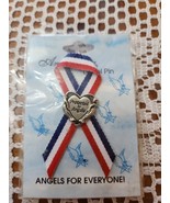 Patriotic Protected by Angel Pin  Sealed In Original Package  New Old Stock - $25.97 CAD