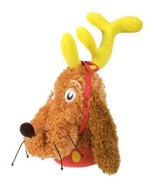 Dr Seuss How the Grinch Stole Christmas Plush Max Reindeer Dog Hand Puppet - £21.50 GBP