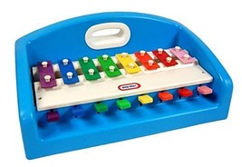 1985 Little Tikes Blue Tap-A-Tune Piano Xylophone and Keyboard with handle - £43.74 GBP