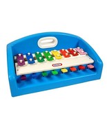 1985 Little Tikes Blue Tap-A-Tune Piano Xylophone and Keyboard with handle - £43.78 GBP
